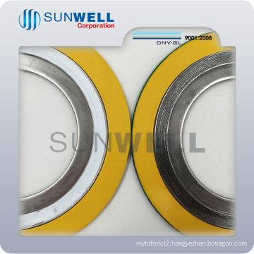 Spiral Wound Gasket with Inner Ring and Outer Ring
